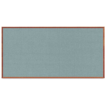 United Visual Products Slim Style Indoor Enclosed Corkboard, 24 UVRDS23SBH-BLACK-CINNABA
